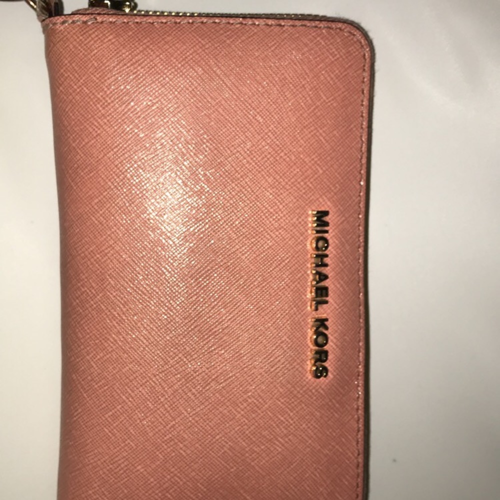 Mk blush wallet